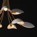 Myhouse Lighting Maxim - 10829WTNAB - Nine Light Chandelier - Maris - White/Natural Aged Brass