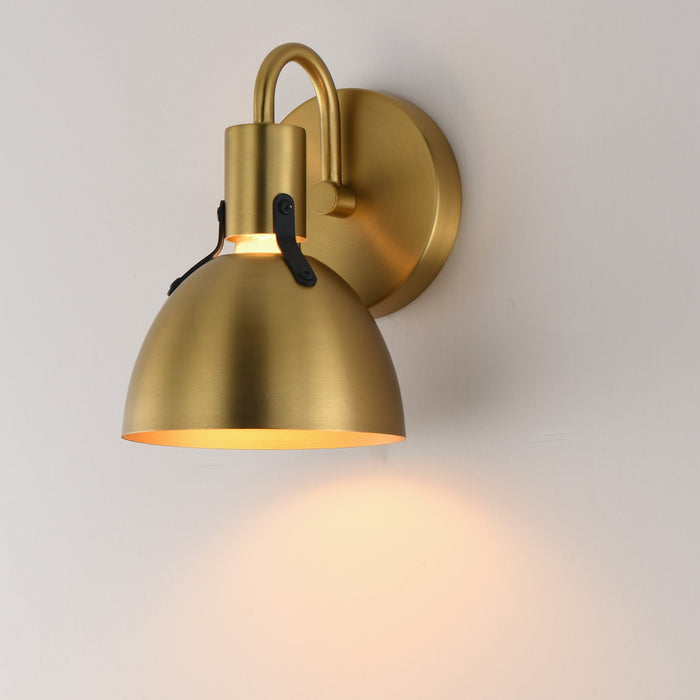 Myhouse Lighting Maxim - 12341SBR - One Light Wall Sconce - Dusk - Satin Brass