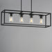 Myhouse Lighting Maxim - 10288CLBK - Four Light Linear Pendant - Lateral - Black