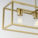 Myhouse Lighting Maxim - 10288CLSBR - Four Light Linear Pendant - Lateral - Satin Brass