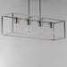 Myhouse Lighting Maxim - 10288CLSN - Four Light Linear Pendant - Lateral - Satin Nickel