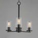 Myhouse Lighting Maxim - 10287CLBK - Three Light Chandelier - Lateral - Black