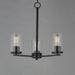 Myhouse Lighting Maxim - 10287CLBK - Three Light Chandelier - Lateral - Black