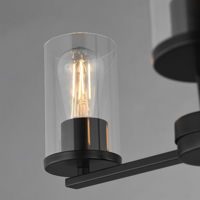 Myhouse Lighting Maxim - 10287CLBK - Three Light Chandelier - Lateral - Black