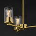 Myhouse Lighting Maxim - 10287CLSBR - Three Light Chandelier - Lateral - Satin Brass