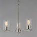 Myhouse Lighting Maxim - 10287CLSN - Three Light Chandelier - Lateral - Satin Nickel
