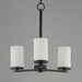 Myhouse Lighting Maxim - 10287SWBK - Three Light Chandelier - Lateral - Black