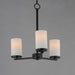Myhouse Lighting Maxim - 10287SWBK - Three Light Chandelier - Lateral - Black