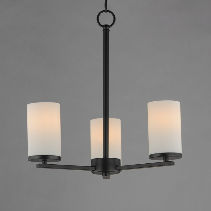 Myhouse Lighting Maxim - 10287SWBK - Three Light Chandelier - Lateral - Black