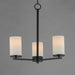 Myhouse Lighting Maxim - 10287SWBK - Three Light Chandelier - Lateral - Black