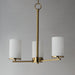 Myhouse Lighting Maxim - 10287SWSBR - Three Light Chandelier - Lateral - Satin Brass