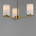 Myhouse Lighting Maxim - 10287SWSBR - Three Light Chandelier - Lateral - Satin Brass