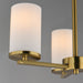 Myhouse Lighting Maxim - 10287SWSBR - Three Light Chandelier - Lateral - Satin Brass