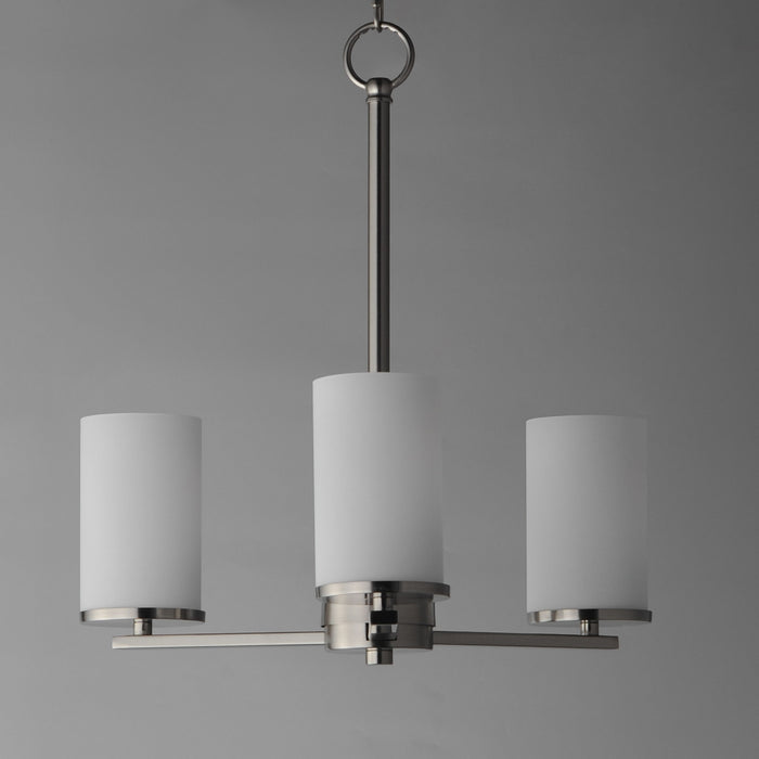Myhouse Lighting Maxim - 10287SWSN - Three Light Chandelier - Lateral - Satin Nickel