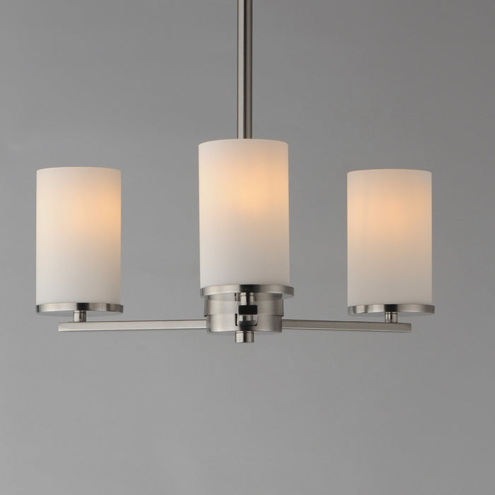 Myhouse Lighting Maxim - 10287SWSN - Three Light Chandelier - Lateral - Satin Nickel