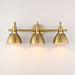 Myhouse Lighting Maxim - 12343SBR - Three Light Wall Sconce - Dusk - Satin Brass