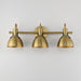 Myhouse Lighting Maxim - 12343SBR - Three Light Wall Sconce - Dusk - Satin Brass