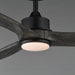 Myhouse Lighting Maxim - 88831WTBKGWD - 52" Ceiling Fan - Woodwind - Black
