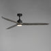 Myhouse Lighting Maxim - 88833WTBKGWD - 72" Ceiling Fan - Woodwind - Black
