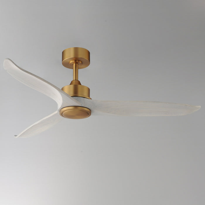 Myhouse Lighting Maxim - 88831WTNABWWT - 52" Ceiling Fan - Woodwind - Natural Aged Brass