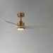 Myhouse Lighting Maxim - 88831WTNABWWT - 52" Ceiling Fan - Woodwind - Natural Aged Brass