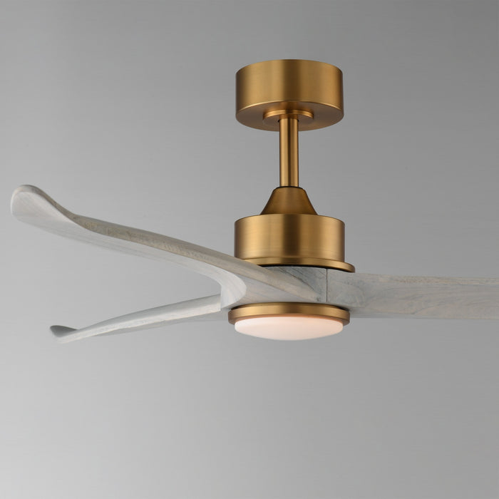 Myhouse Lighting Maxim - 88831WTNABWWT - 52" Ceiling Fan - Woodwind - Natural Aged Brass