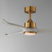 Myhouse Lighting Maxim - 88831WTNABWWT - 52" Ceiling Fan - Woodwind - Natural Aged Brass