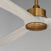 Myhouse Lighting Maxim - 88833WTNABWWT - 72" Ceiling Fan - Woodwind - Natural Aged Brass