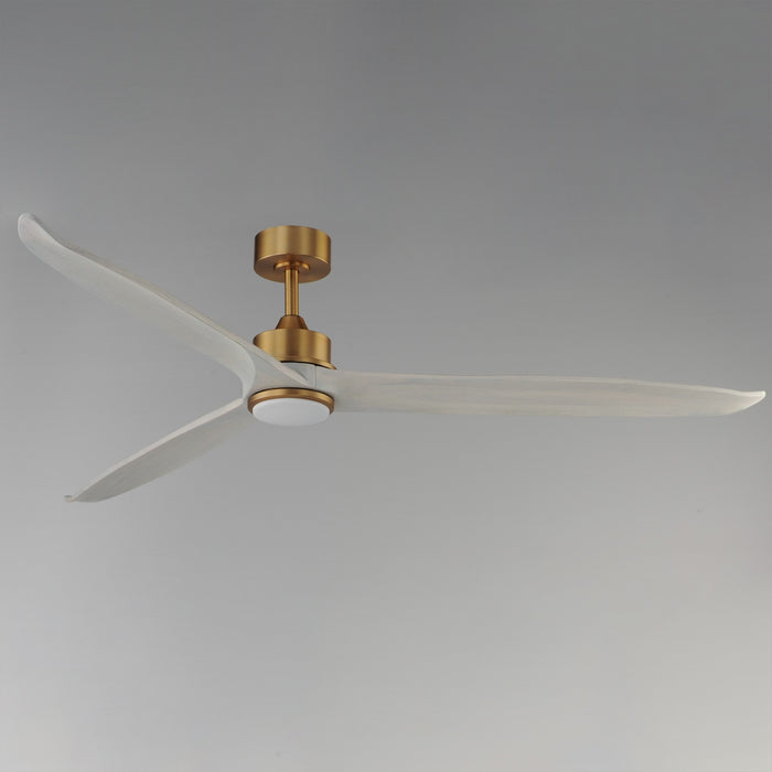 Myhouse Lighting Maxim - 88833WTNABWWT - 72" Ceiling Fan - Woodwind - Natural Aged Brass