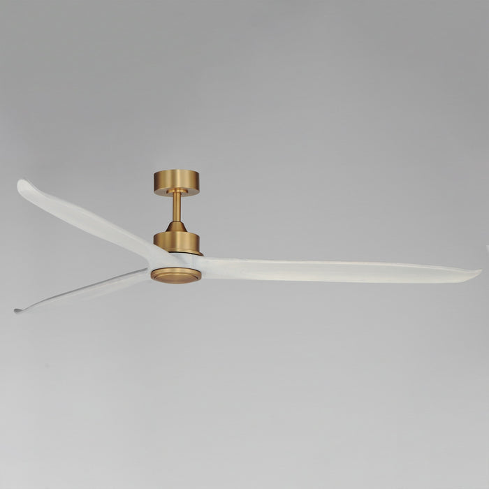 Myhouse Lighting Maxim - 88834WTNABWWT - 80" Ceiling Fan - Woodwind - Natural Aged Brass