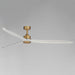 Myhouse Lighting Maxim - 88834WTNABWWT - 80" Ceiling Fan - Woodwind - Natural Aged Brass