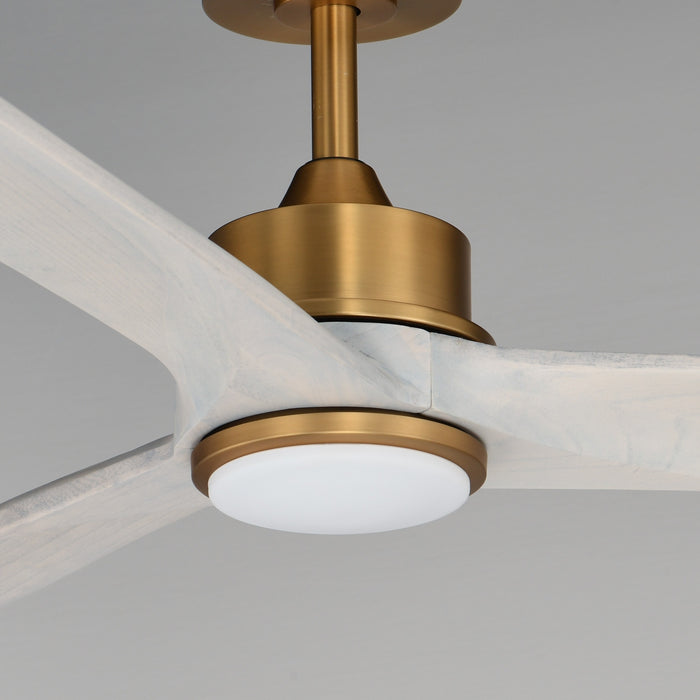 Myhouse Lighting Maxim - 88834WTNABWWT - 80" Ceiling Fan - Woodwind - Natural Aged Brass
