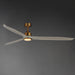 Myhouse Lighting Maxim - 88834WTNABWWT - 80" Ceiling Fan - Woodwind - Natural Aged Brass