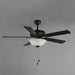 Myhouse Lighting Maxim - 88936SWBK - 52" Ceiling Fan - Super-Max - Black