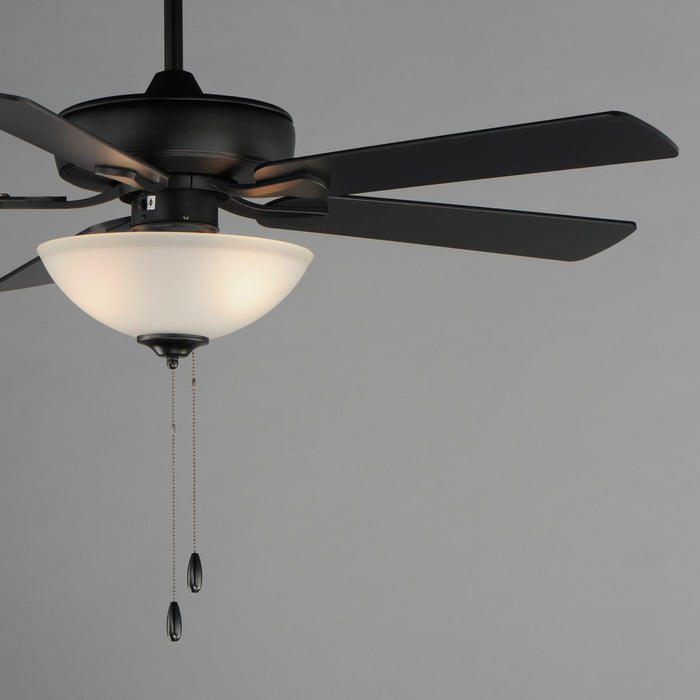 Myhouse Lighting Maxim - 88936SWBK - 52" Ceiling Fan - Super-Max - Black