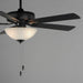 Myhouse Lighting Maxim - 88936SWBK - 52" Ceiling Fan - Super-Max - Black