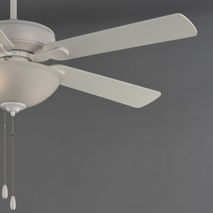 Myhouse Lighting Maxim - 88936SWMW - 52" Ceiling Fan - Super-Max - Matte White