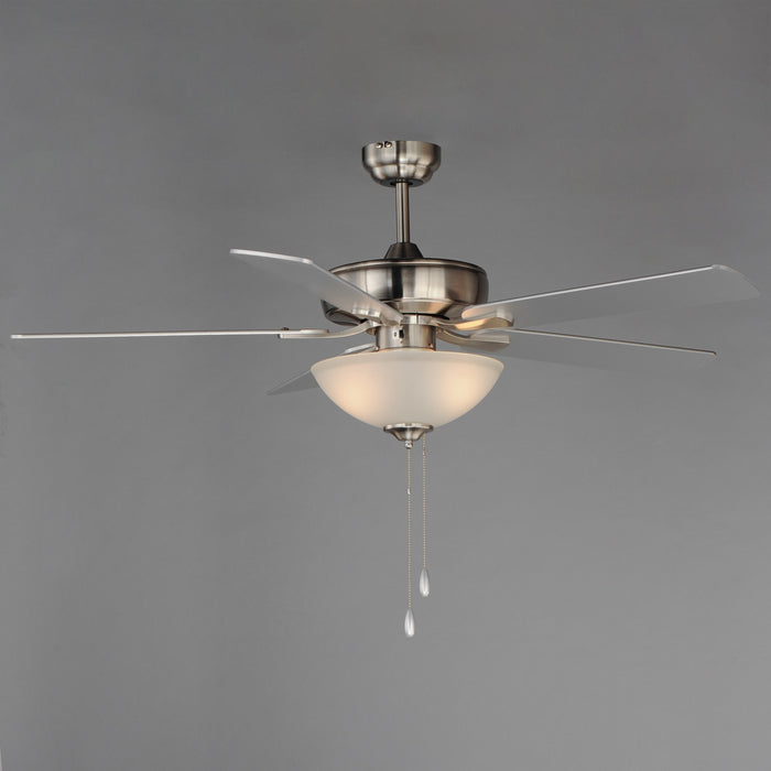 Myhouse Lighting Maxim - 88936SWSN - 52" Ceiling Fan - Super-Max - Satin Nickel