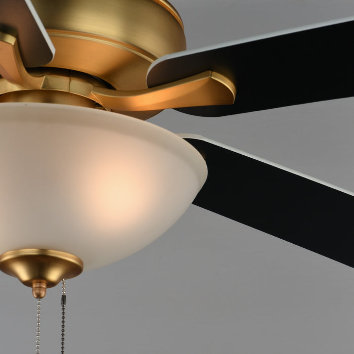 Myhouse Lighting Maxim - 88936SWNAB - 52" Ceiling Fan - Super-Max - Natural Aged Brass