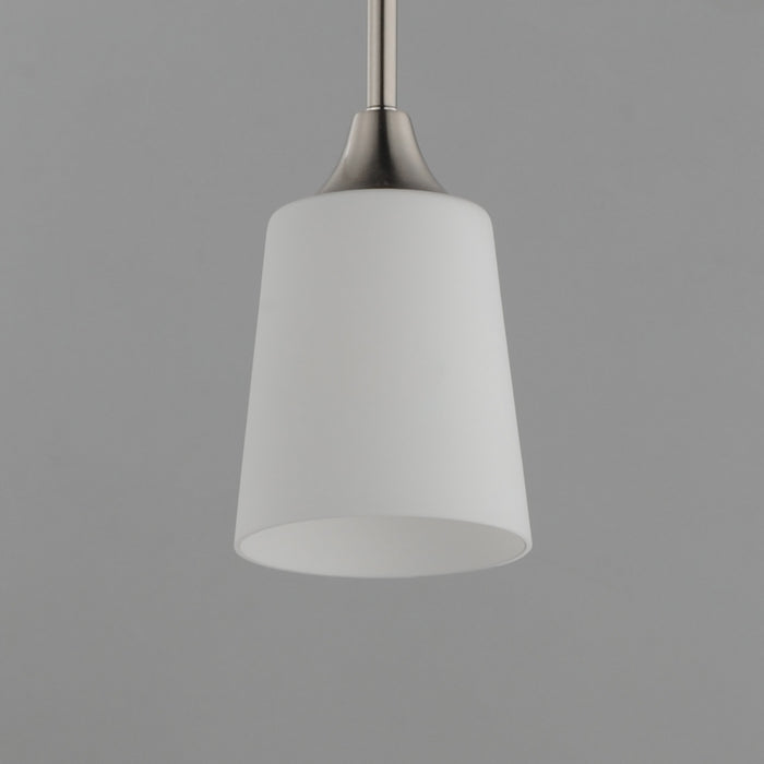 Myhouse Lighting Maxim - 92880SWSN - One Light Pendant - Hudson - Satin Nickel