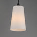 Myhouse Lighting Maxim - 12886SWBK - One Light Pendant - Hudson - Black