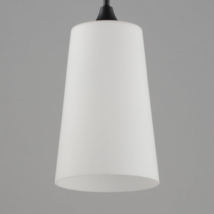 Myhouse Lighting Maxim - 12886SWBK - One Light Pendant - Hudson - Black