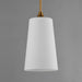 Myhouse Lighting Maxim - 12886SWNAB - One Light Pendant - Hudson - Natural Aged Brass