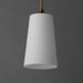 Myhouse Lighting Maxim - 12886SWNAB - One Light Pendant - Hudson - Natural Aged Brass