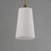 Myhouse Lighting Maxim - 12886SWNAB - One Light Pendant - Hudson - Natural Aged Brass