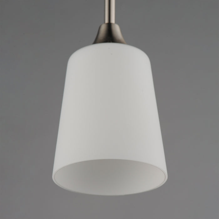 Myhouse Lighting Maxim - 12886SWSN - One Light Pendant - Hudson - Satin Nickel