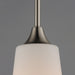 Myhouse Lighting Maxim - 12886SWSN - One Light Pendant - Hudson - Satin Nickel