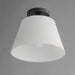 Myhouse Lighting Maxim - 12880SWBK - One Light Semi-Flush Mount/Pendant - Hudson - Black