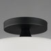 Myhouse Lighting Maxim - 12880SWBK - One Light Semi-Flush Mount/Pendant - Hudson - Black