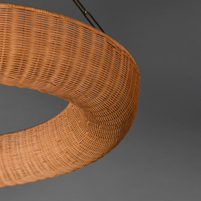 Myhouse Lighting Maxim - 14314NANAB - Eight Light Pendant - Bower - Natural Aged Brass